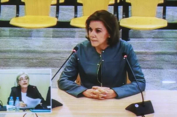 Dolores De Cospedal declarando