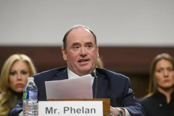 The now-former Secretary of the Navy, John Phelan