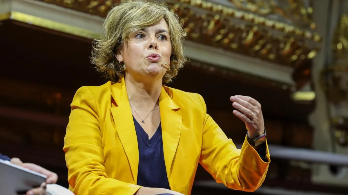Sáenz de Santamaría distances herself from the espionage on Bárcenas: “I was Minister of the Presidency, not of the Interior”