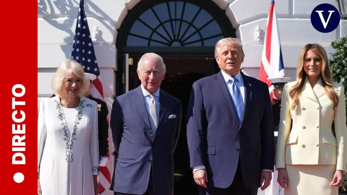 Trump receives the British royals with pomp and boasts of being King Charles III's distant cousin