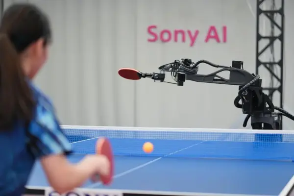 Ace, Sony's AI robot capable of beating professional ping pong players