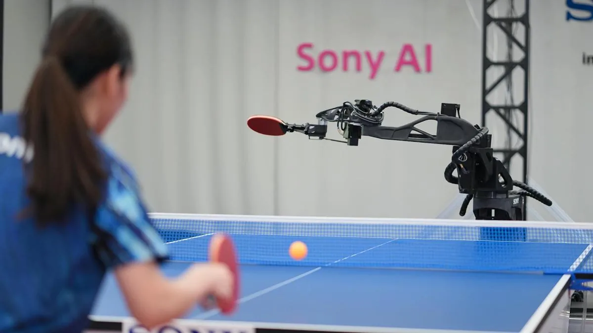 Ace, Sony's AI robot capable of beating professional ping pong players