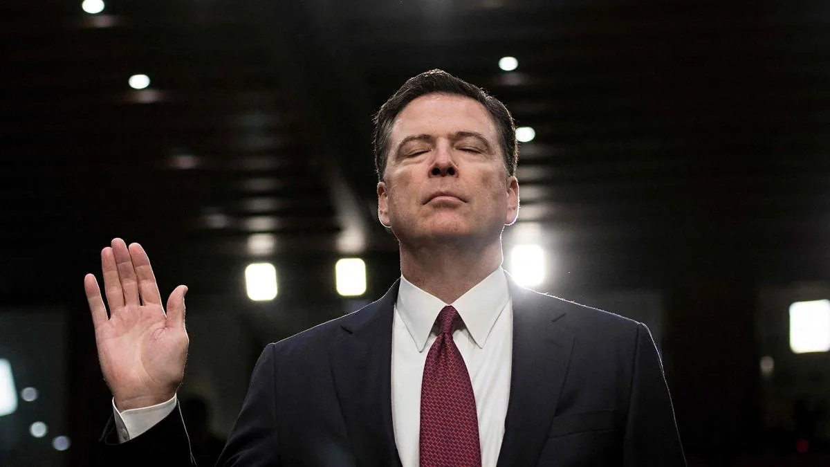 Former FBI director James Comey charged again for an Instagram post