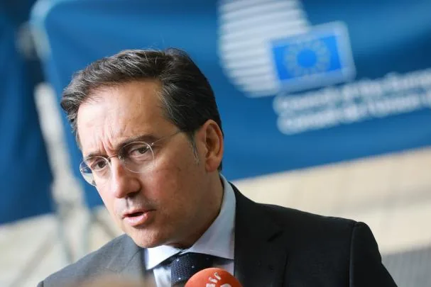 El ministro de Asuntos Exteriores, José Manuel Albares, este martes