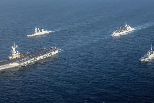 They again bypass the security of the aircraft carrier 'Charles de Gaulle' after introducing a chip into one of its escort ships