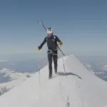 Two French guides beat the Mont Blanc round trip record by just two minutes