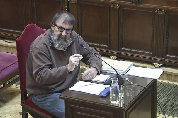 A moment from Koldo García’s statement