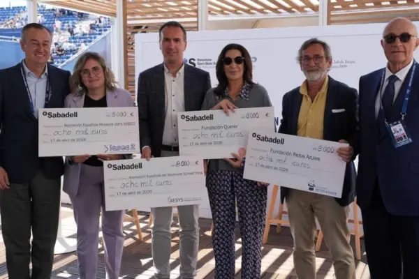 The "Solidarity Aces" of Banco Sabadell are dedicated this year to rare diseases