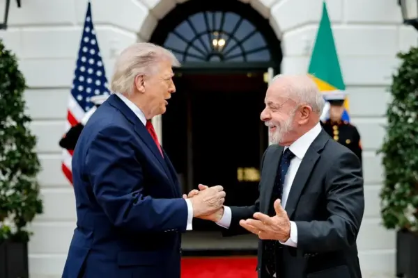 Trump and Lula smooth over differences in a low-profile meeting at the White House
