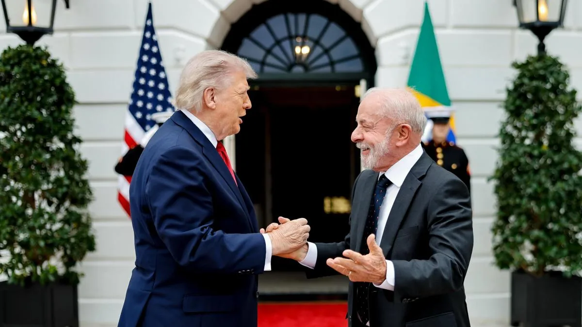 Trump and Lula smooth over differences in a low-profile meeting at the White House