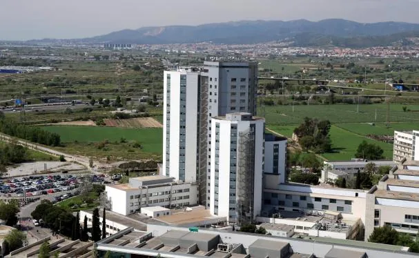 Imagen aérea del hospital de Bellvitge