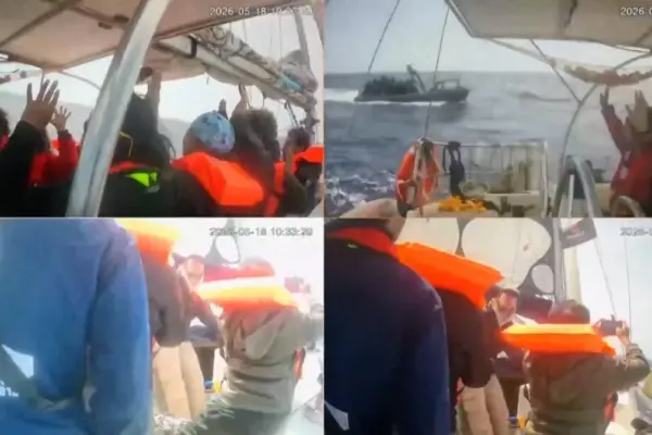 Israel begins intercepting the rest of the flotilla heading to Gaza near Cyprus
