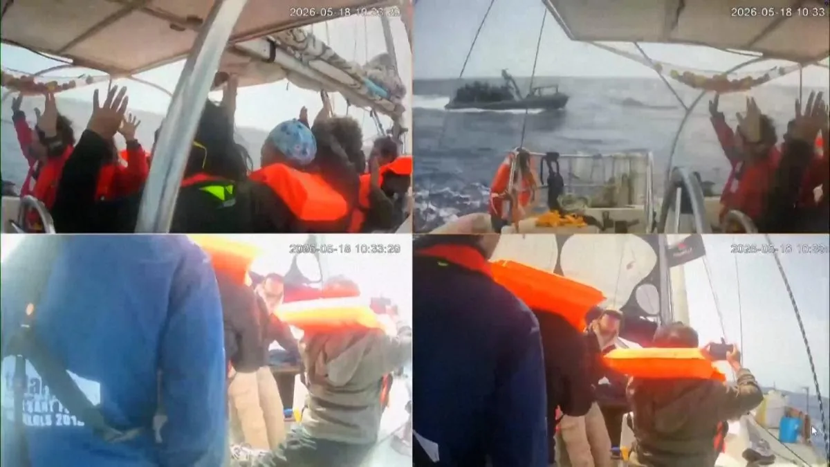 Israel begins intercepting the rest of the flotilla heading to Gaza near Cyprus