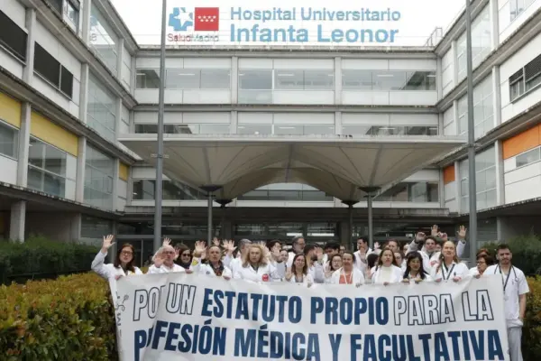 Madrid doctors begin their fourth week of strike for their own collective agreement