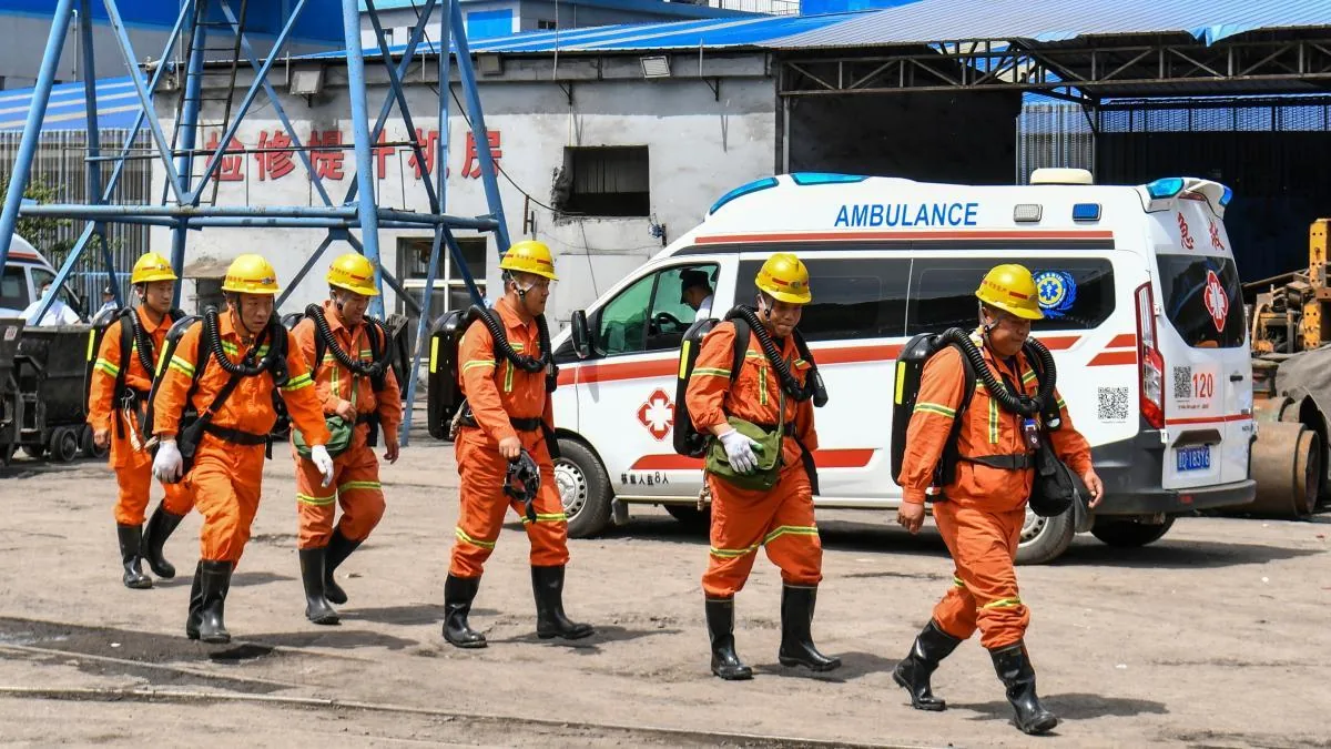More than 90 people die in an explosion at a mine in central China