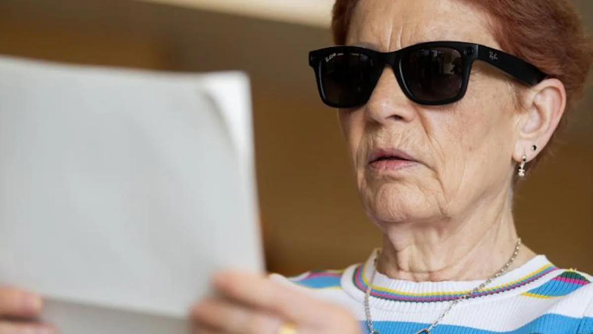 “Hey, Meta, what do I have in my hands?”: this is how AI can help blind people