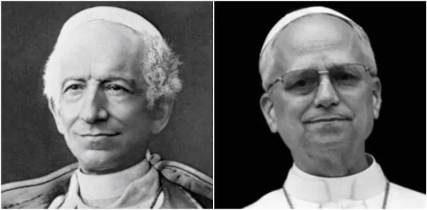 Pope Leo XIII and Pope Leo XIV