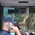 What happened in the PSOE environment on the dates for which the judge requests the entry records at Ferraz?