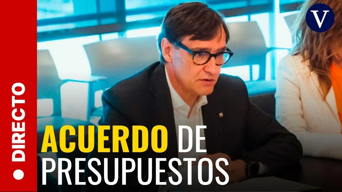 Alícia Romero appears to explain the details of the budget agreement