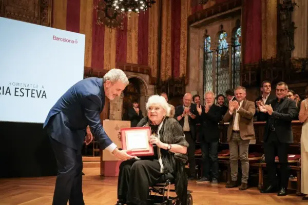 Barcelona declares itself to Rosa Esteva