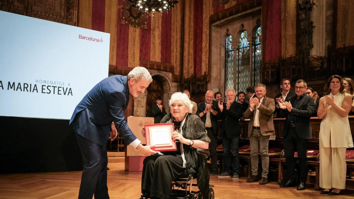 Barcelona declares itself to Rosa Esteva