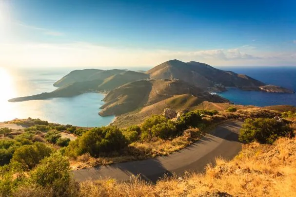 Mani Peninsula, in the Peloponnese, southern Greece