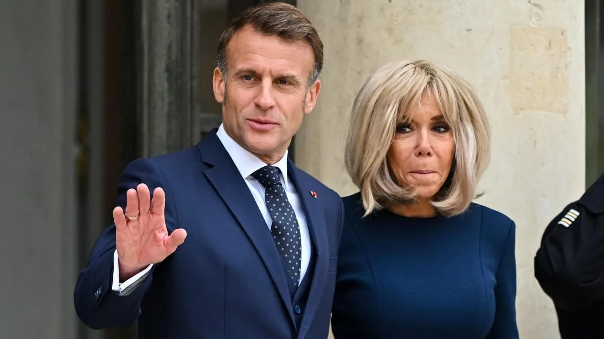 A book claims that Brigitte's slap to Macron was motivated by some messages from the president to an actress
