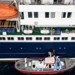 The ‘Hondius’ is now heading to the Canary Islands after evacuating the three sick to Amsterdam
