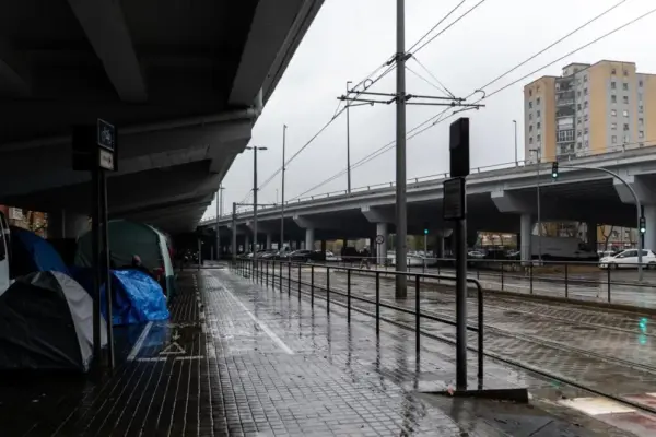 A girl injured by a stray bullet in a shooting in Badalona
