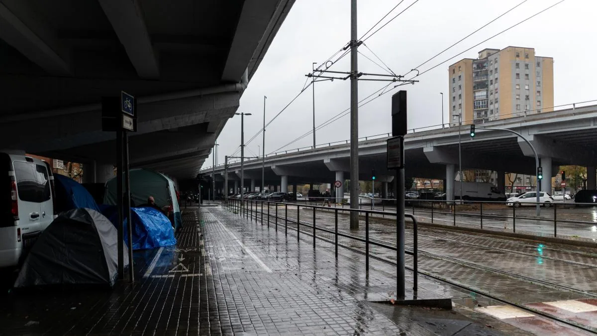 A girl injured by a stray bullet in a shooting in Badalona