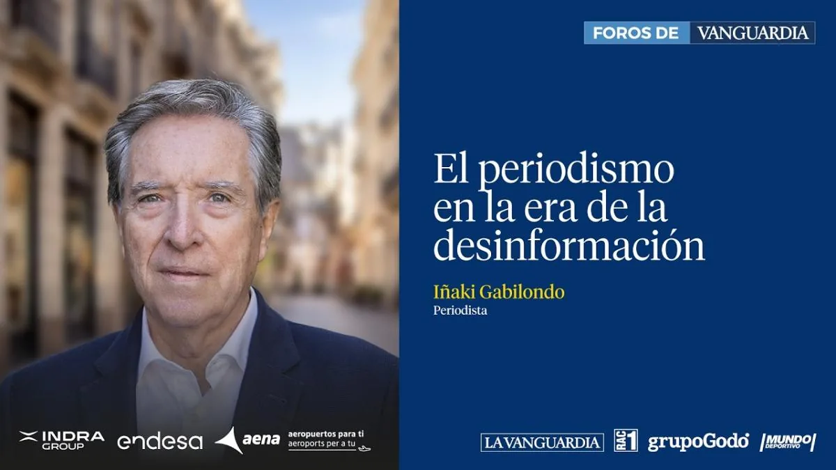 Iñaki Gabilondo, protagonist of a new Foros de Vanguardia