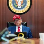 Trump, gathered at the White House to make a "final determination" on Iran
