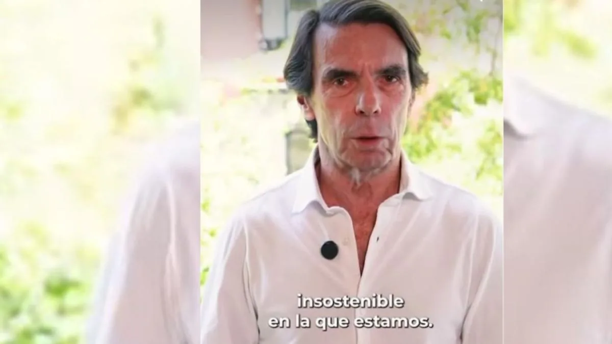 Aznar recovers his "whoever can, let them do" after Zapatero's indictment