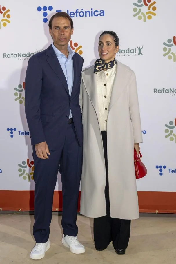 Rafa Nadal y Mery Perelló en los Premios Fundación Rafa Nadal