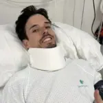Medical report of Àlex Márquez: a cervical vertebra and the right clavicle fractured