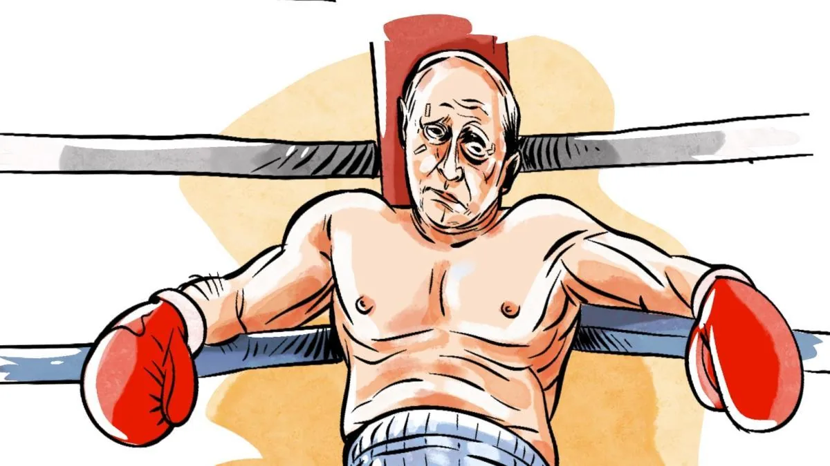 Putin, against the ropes