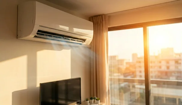 Air conditioning in operation