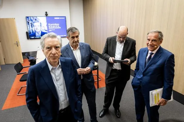 Iñaki Gabilondo, Jordi Juan, Jordi Basté y Ramón Rovira