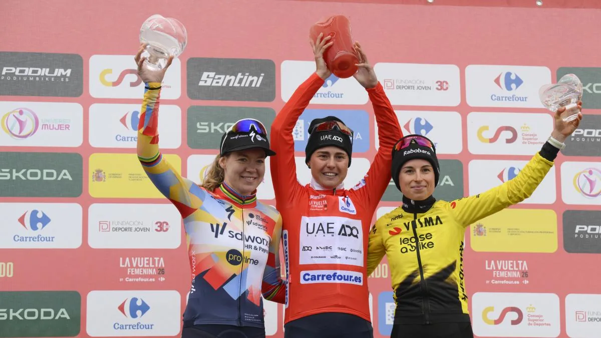 The Angliru crowns Paula Blasi as the winner of the Vuelta a España