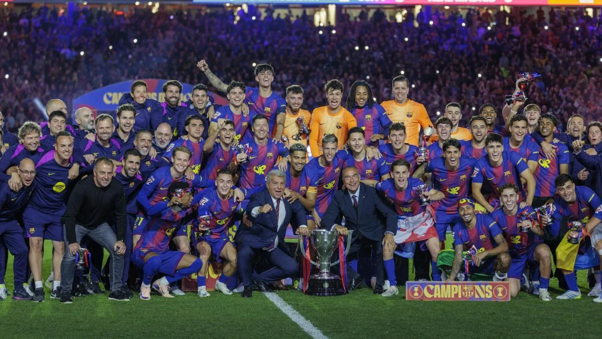 Barça takes Camp Nou to ecstasy by being crowned League champion against Madrid