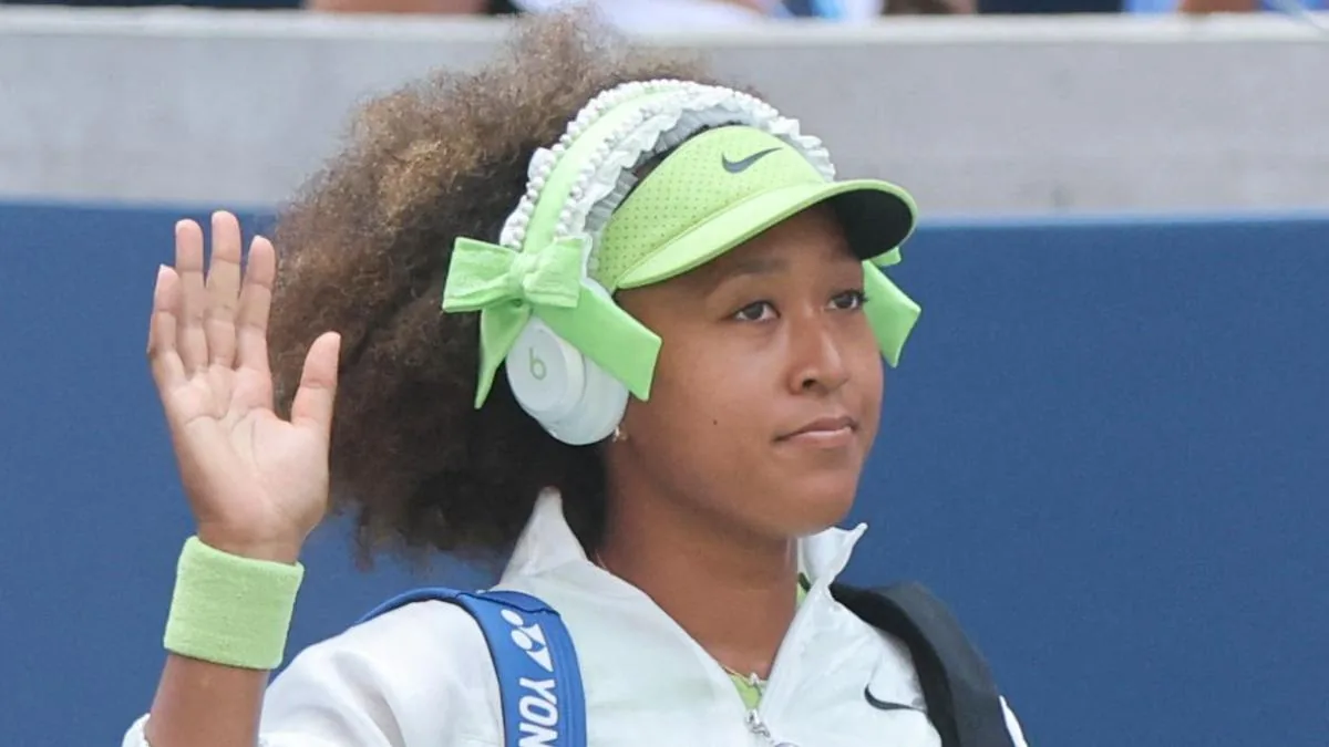 Naomi Osaka sparks controversy with her sequin dress on the Roland Garros court