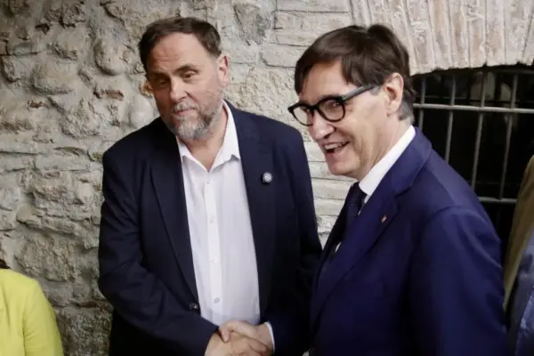 Illa and Junqueras display the orbital line as a preliminary step to the approval of the budgets