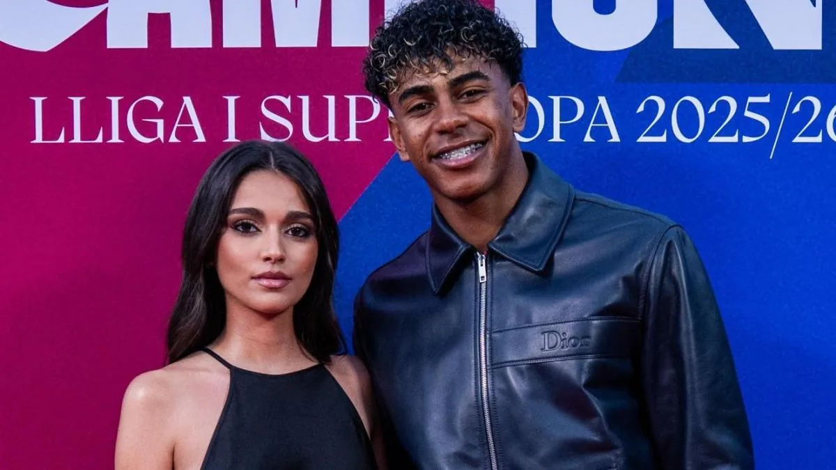 Lamine Yamal makes his relationship with Inés García official alongside his Barça teammates