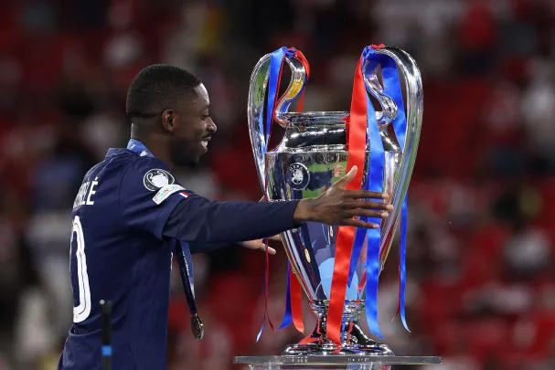 Dembélé, un Balón de Oro con dos Champions 