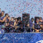 Cones, beach balls and Lamine's promise: "Soon a parade for the Champions"