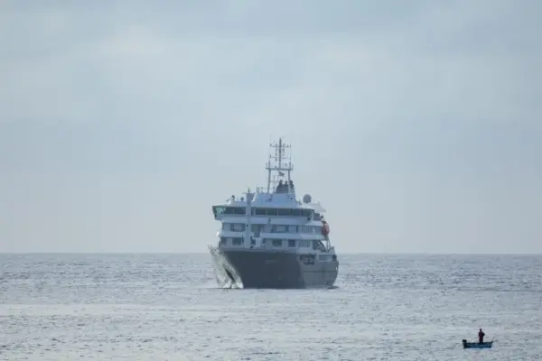 What is known about the cruise affected by hantavirus