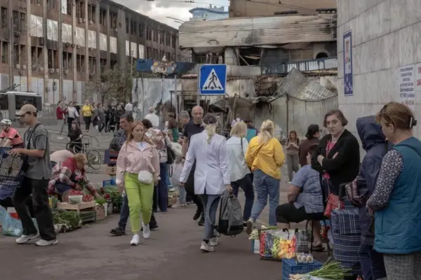 How Russia cut short the life of a century-old market in Kyiv