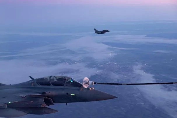 A Rafale fighter of the French Air Force