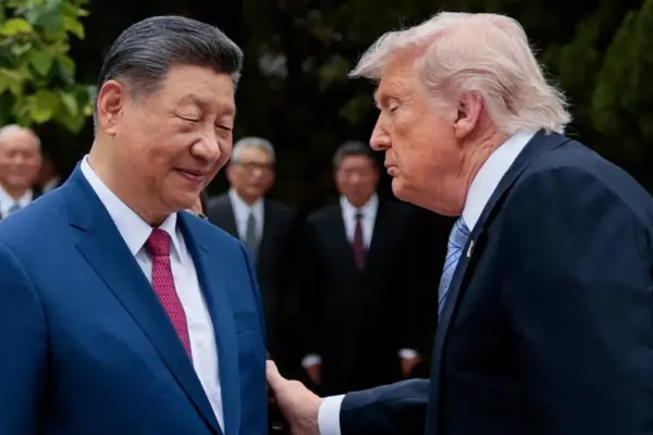Trump concludes a visit to China rich in symbolism and poor in specifics