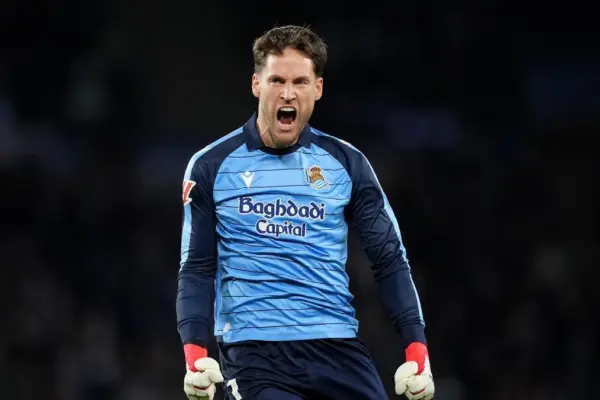 Álex Remiro, the desired goalkeeper for Barça